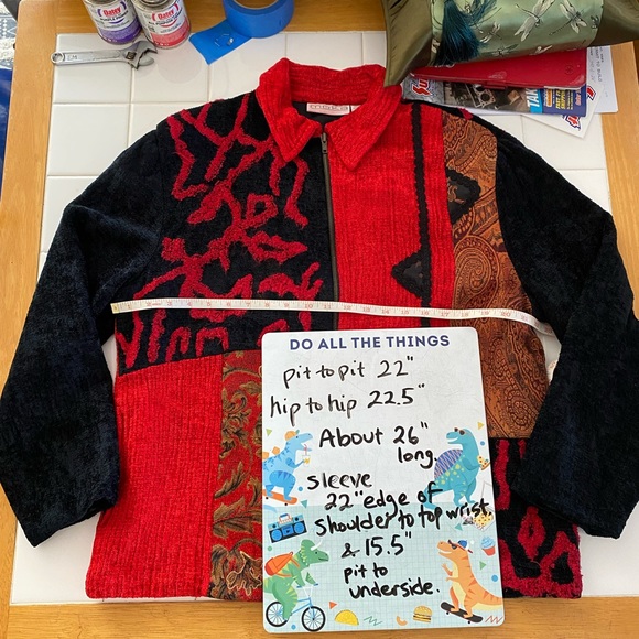 patchwork tapestry jacket - Picture 5 of 5